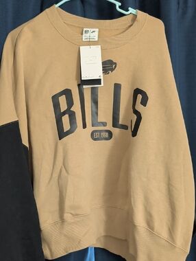 Nike Buffalo Bills Tan Crewneck Sweatshirt